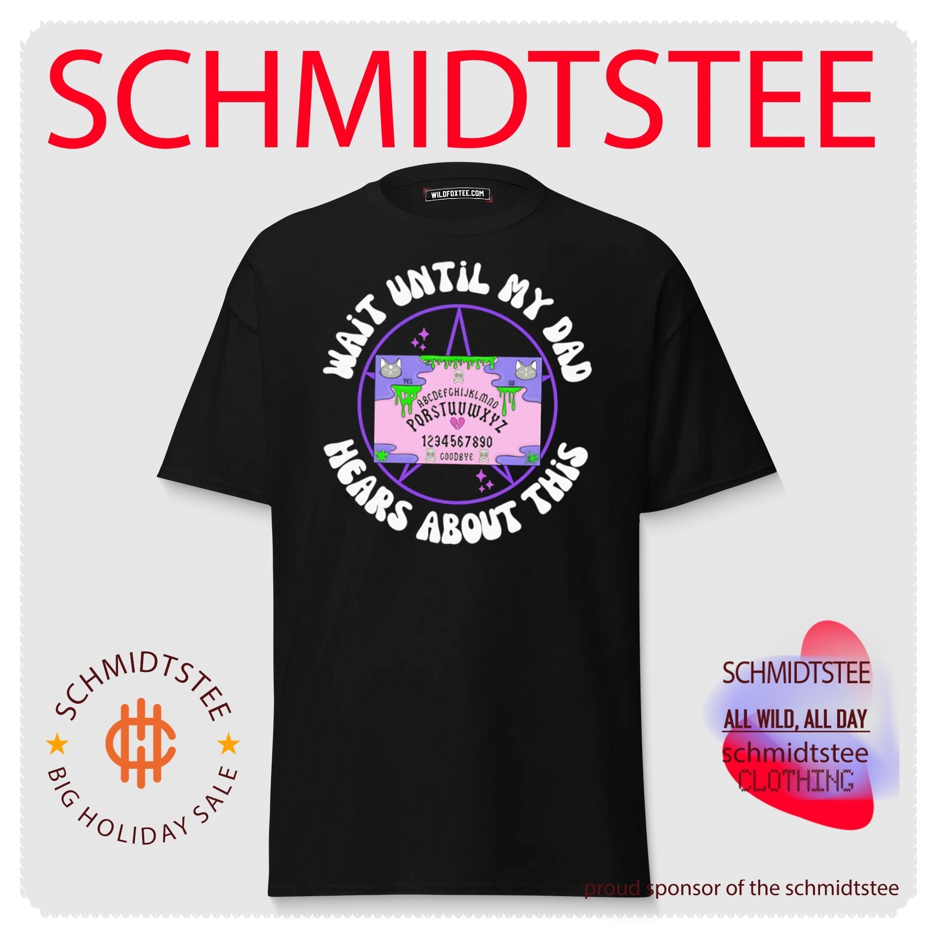 Wait until my dad hears about this ouija board shirt