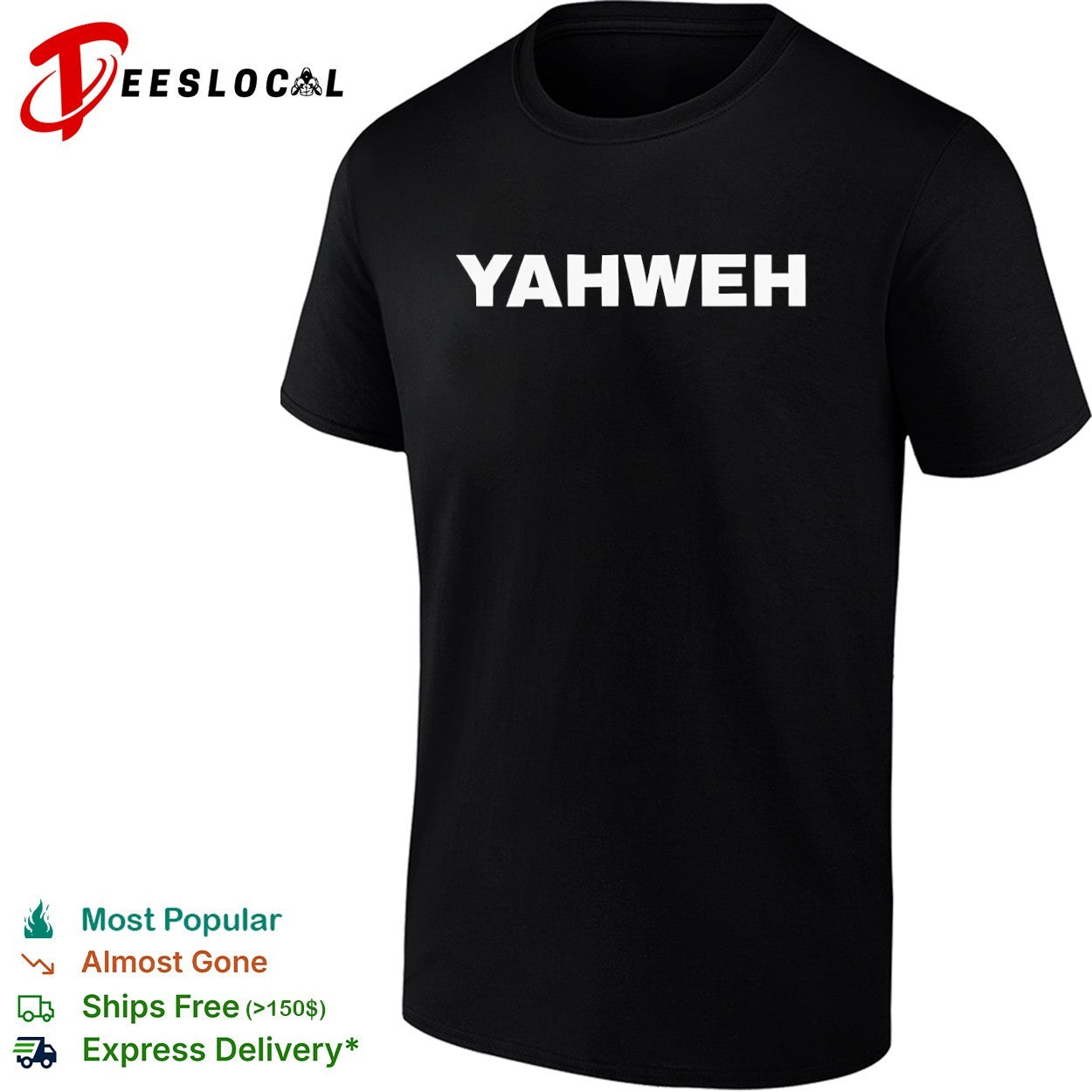 Yahweh Minimalist Logo Shirt