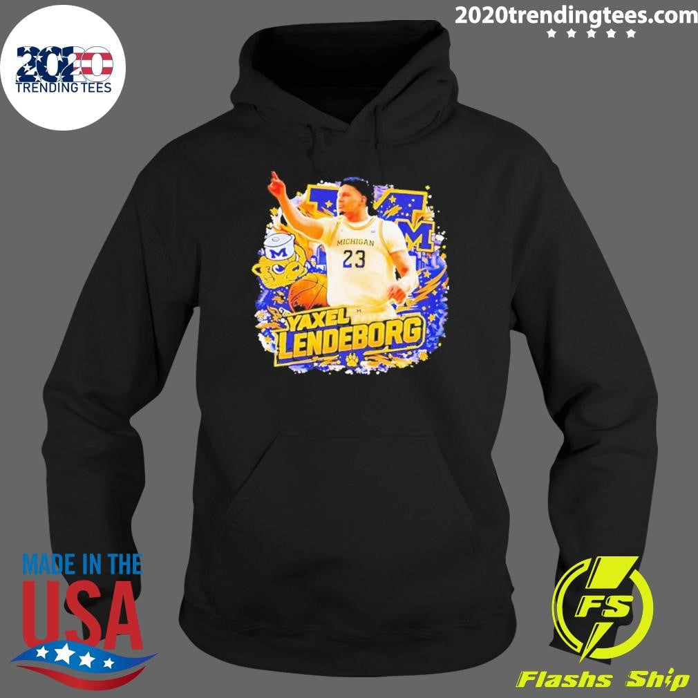 Yaxel Lendeborg Michigan Wolverines Basketball Vintage Shirt