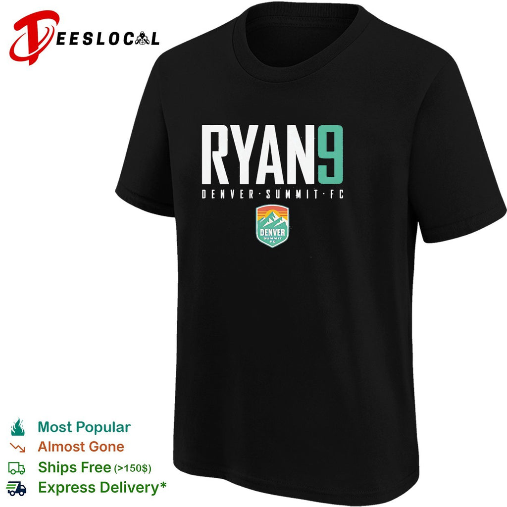 Yazmeen Ryan 9 Denver Summit FC professional women’s soccer team shirt