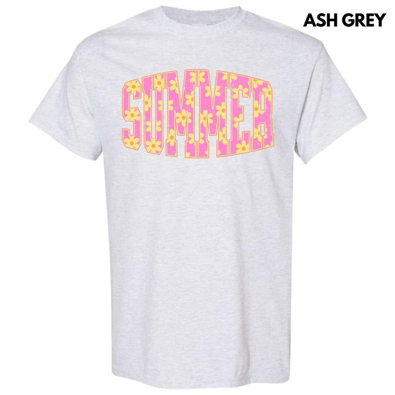 Yellow Flower Summer Gildan Short Sleeve T-Shirt 'NLB' Hoodie, Sweatshirt | PrintMintTees.com