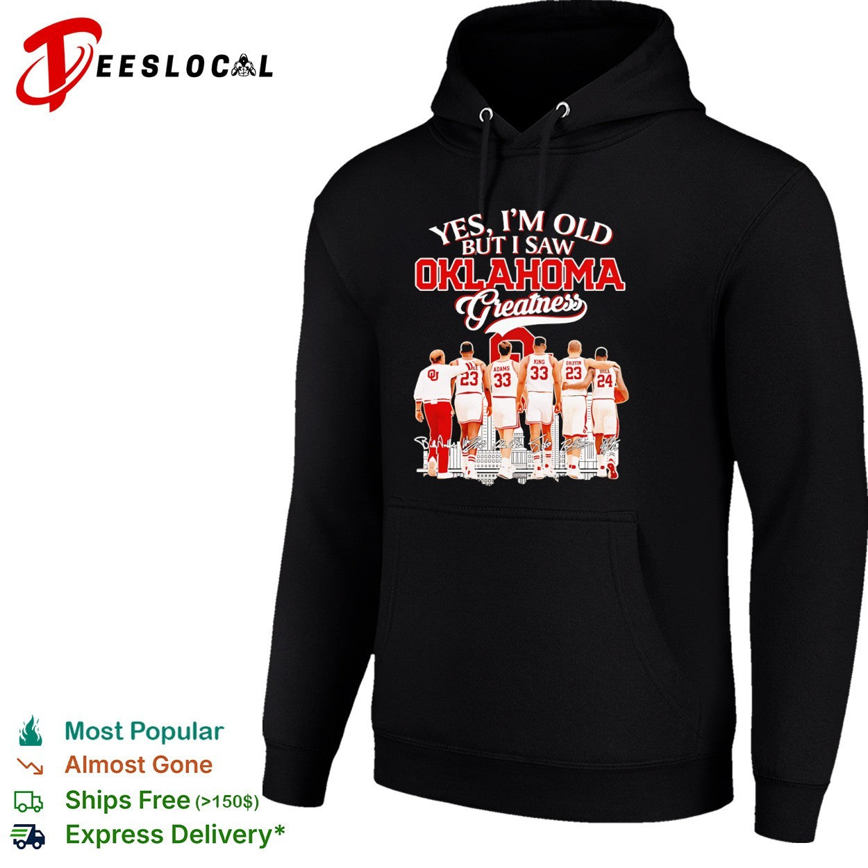 Yes I’m Old But I Saw Oklahoma Greatness basketball vintage legends signature shirt