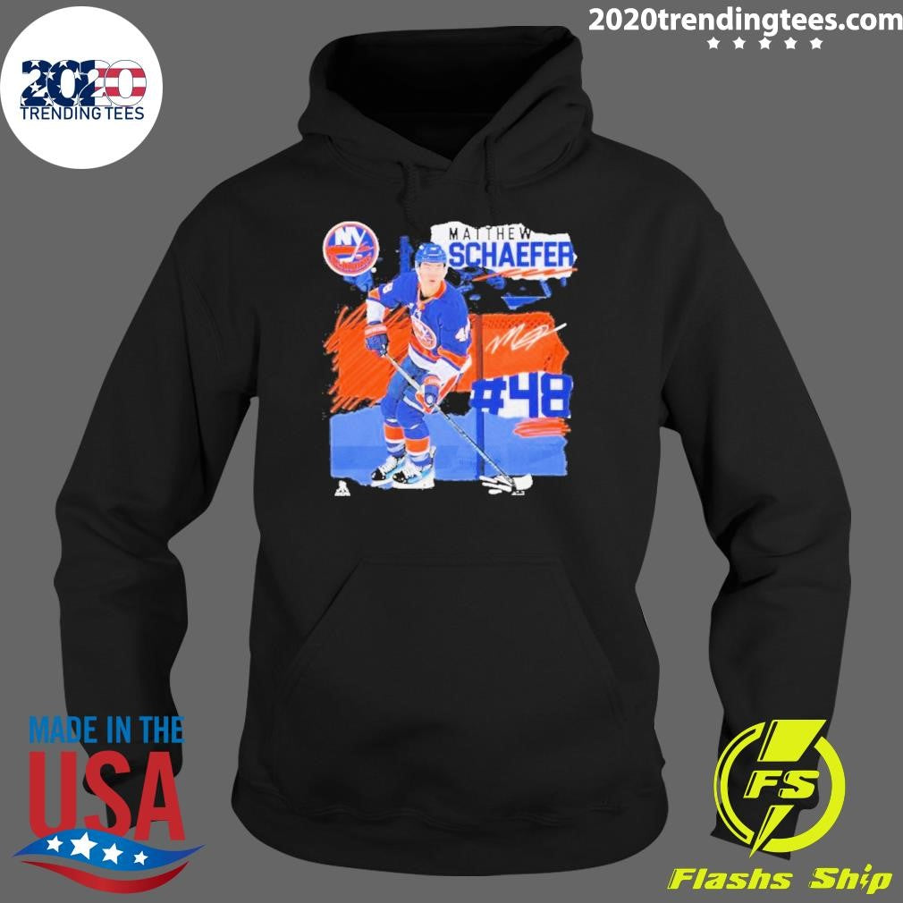 York Islanders Matthew Schaefer Fresh Ice Shirt