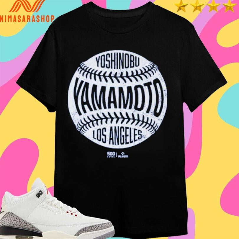 Yoshinobu Yamamoto Los Angeles Dodgers Vintage Baseball Shirts