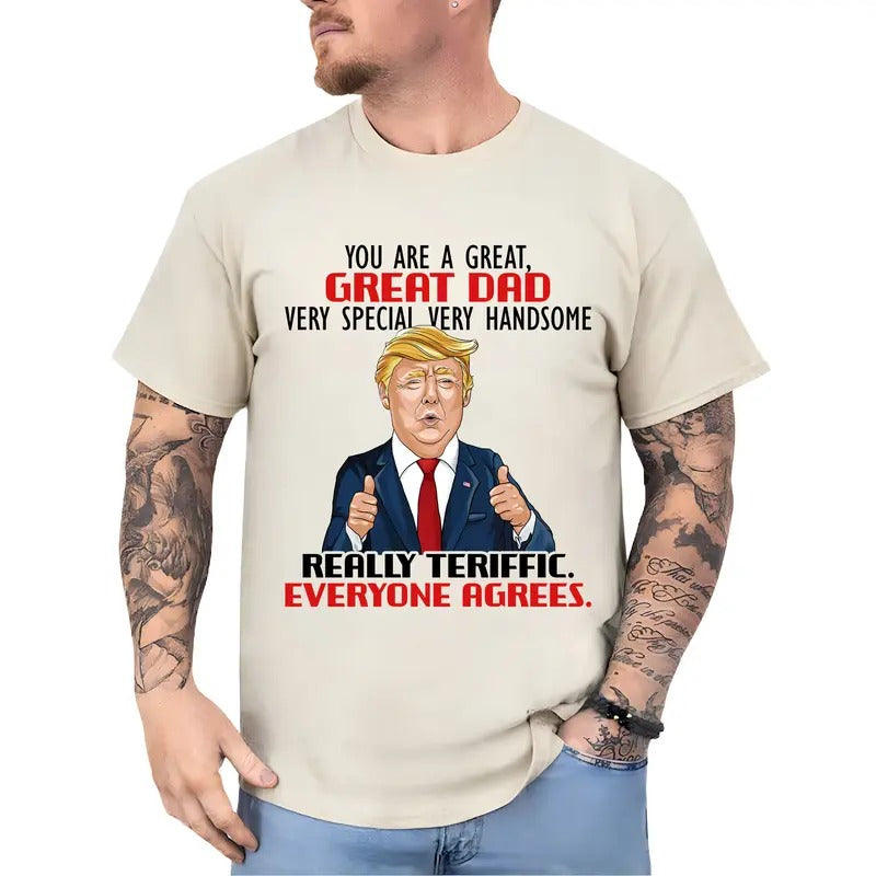 You Are Great Dad Shirt Funny Dad Daughter Son Humorous Daddy Dad Father Classic Menswear Shirt Hoodie Sweatshirt