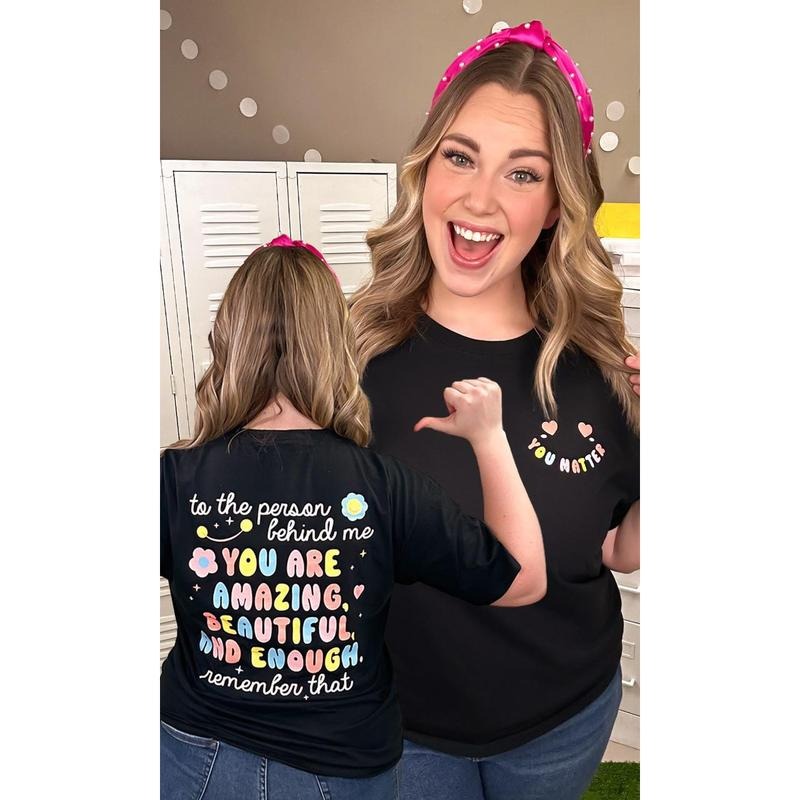 You Matter Graphic T-Shirt Hoodie Sweatshirt | PrintMintTees.com