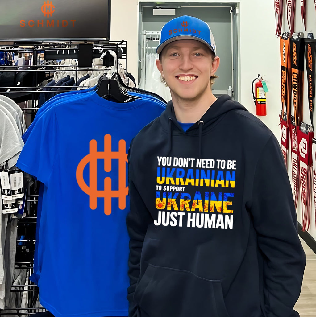 You don’t need to be Ukrainian to support Ukraine just human shirt
