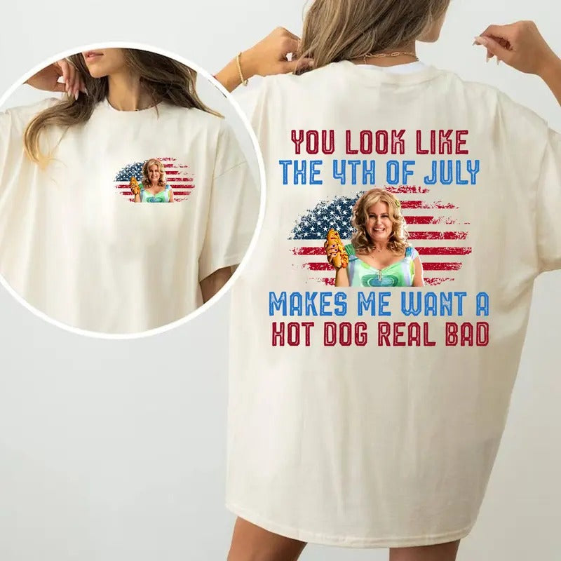 You look like 4th of July 2 Sides Sweatshirt, Hoodie, T-Shirt Unisex | PrintMintTees.com