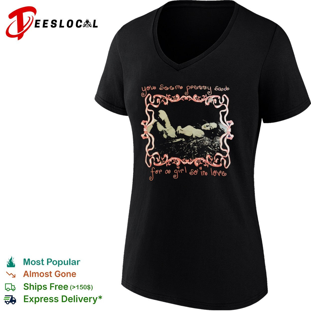 You seem pretty sad for a girl so in love Olivia Rodrigo Guts World Tour shirt