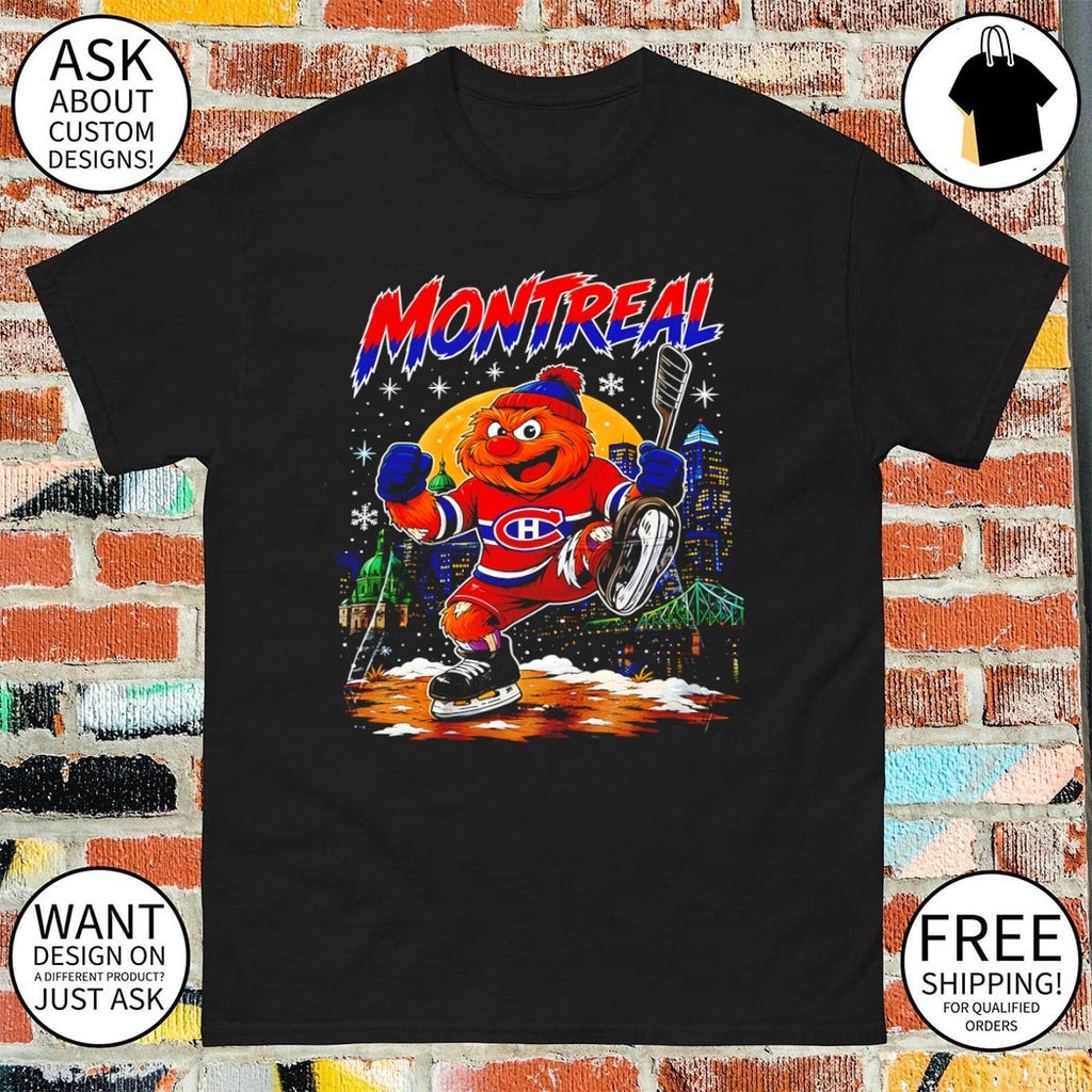 Youppi City Skyline Montreal Canadiens Hockey NHL 2026 vintage shirt