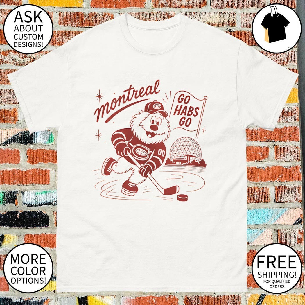 Youppi Montreal Canadiens Hockey Go Habs Go vintage shirt
