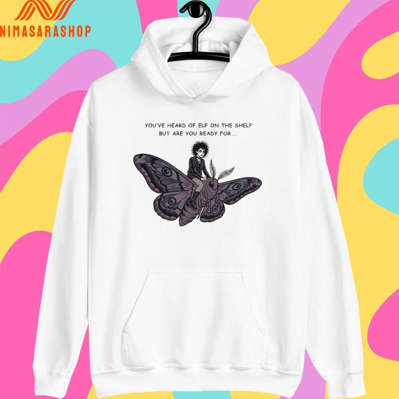 You’ve Heard Of Elf On The Shelf But Are You Ready For Goth On A Moth Shirts