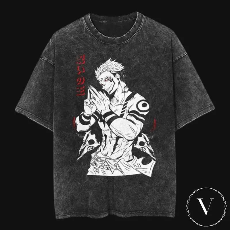 Yuji Itadori T Shirt, Ryomen Sukuna T Shirt, Jujutsu Kaisen T Shirt, JJK T Shirt, Anime T Shirt, Gift For Anime Fans,...