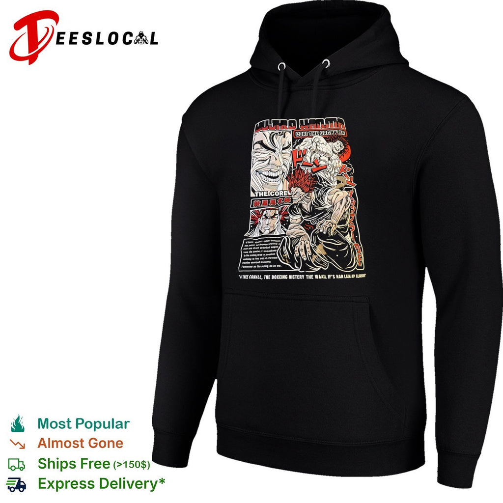 Yujiro Hanma Coki the Grgrapler The Core A Thee Conall The Doxeing shirt