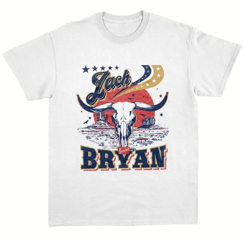 Zach Ryan Shirt Retro Western Country Music Graphic Tee Shirt Vintage Merch Men Women Menswear Top Hoodie Sweatshirt