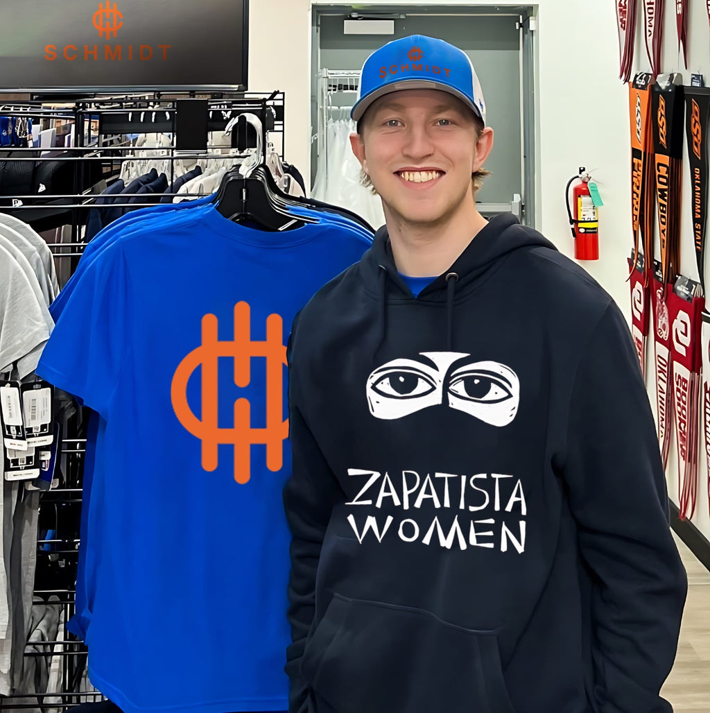 Zapatista women eye shirt