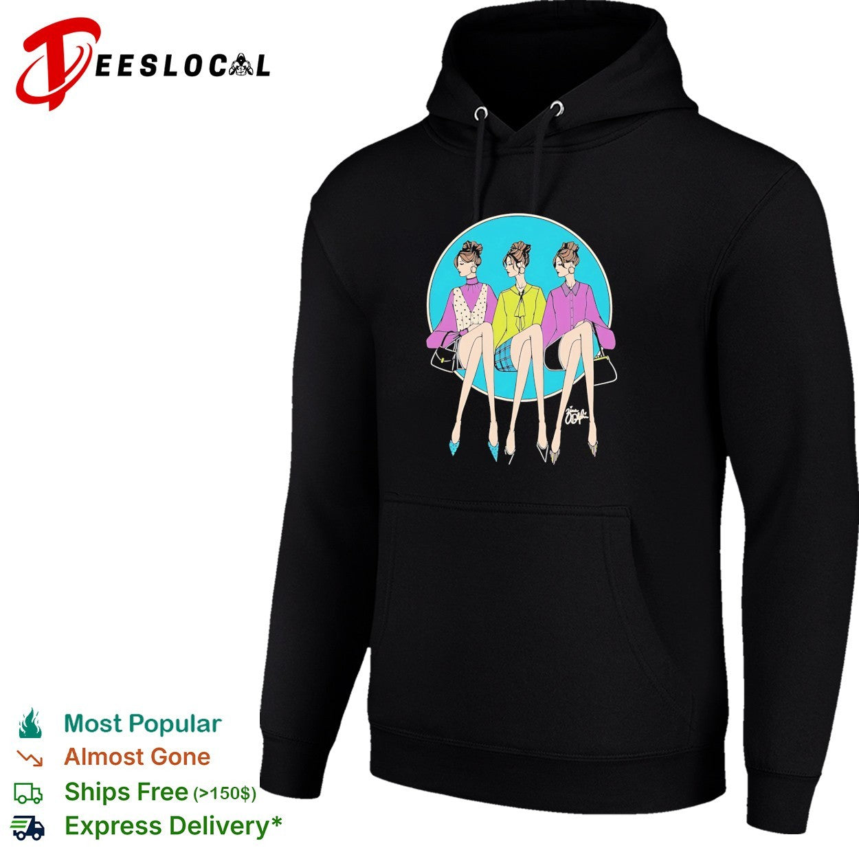 Zinadelphia Three Women Baby shirt