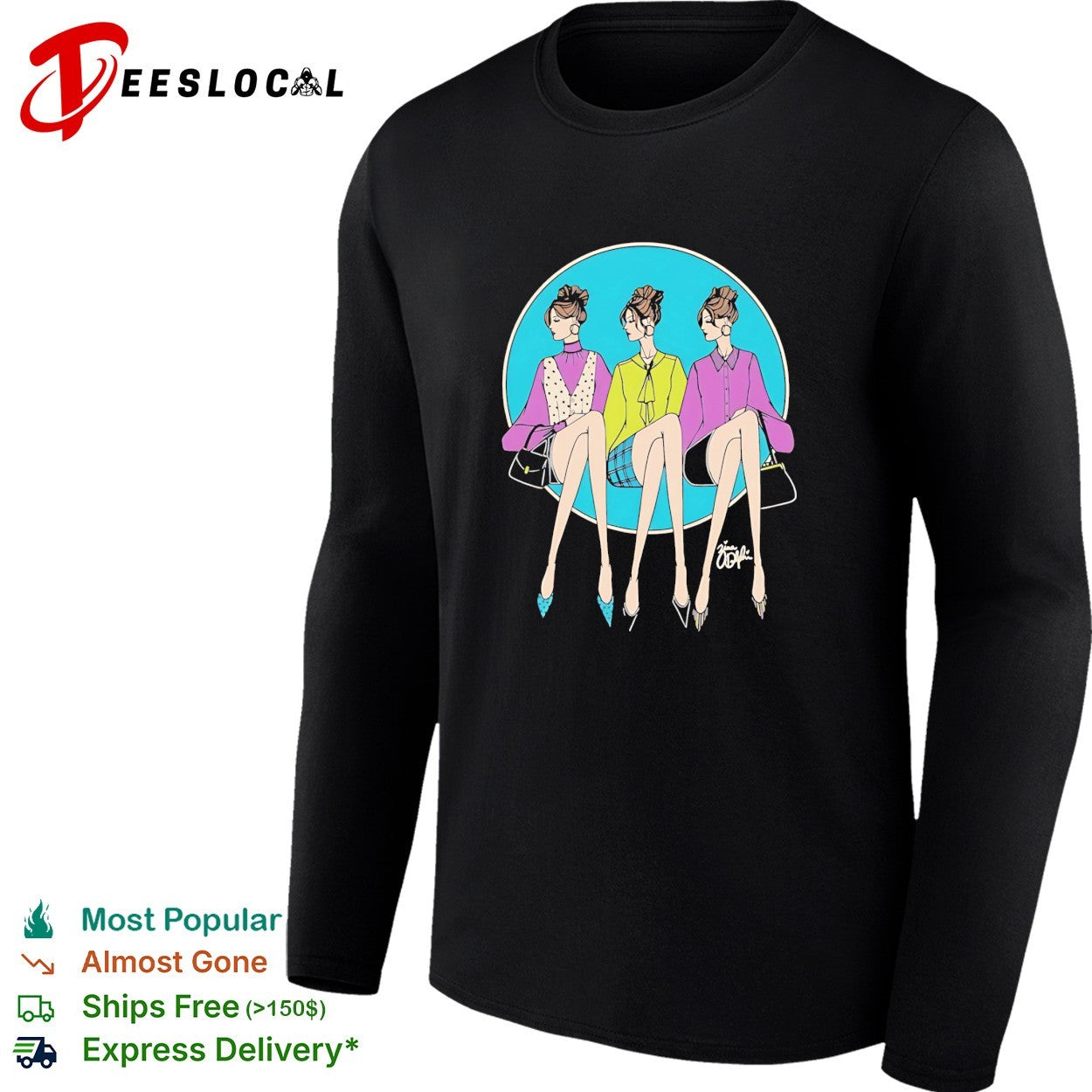 Zinadelphia Three Women Baby shirt