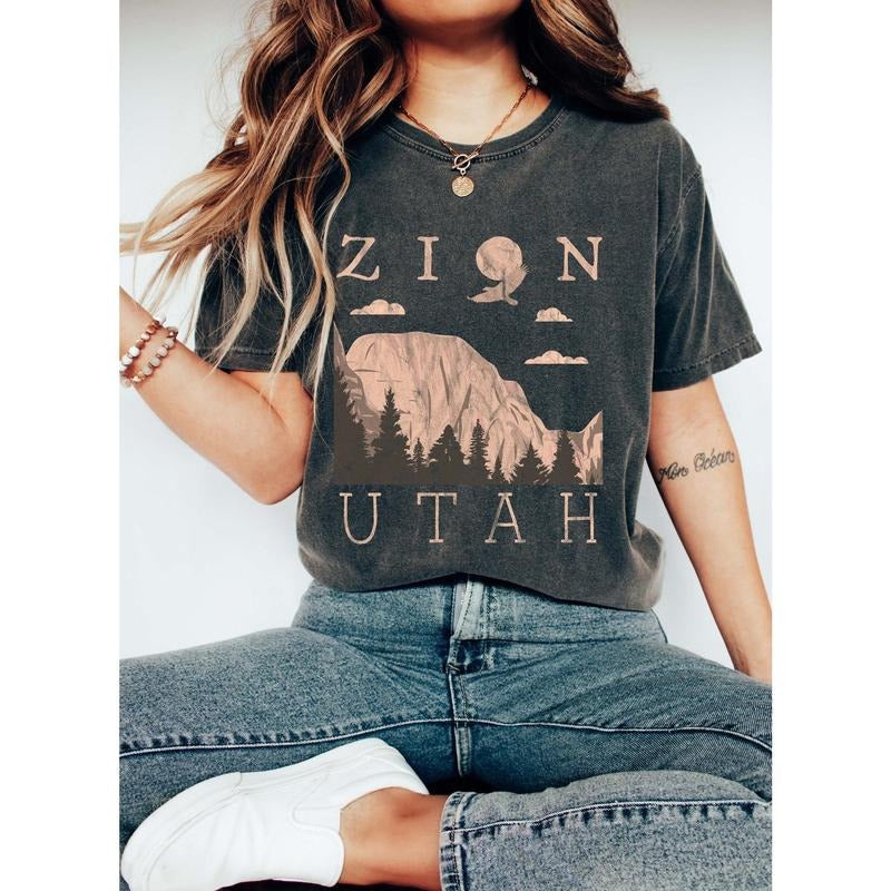 Zion National Park Boho Vintage T-Shirts, Hoodie, Sweatshirt