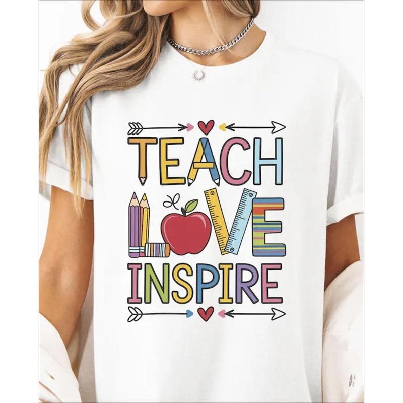 a T-Shirt for Women with a Round Neck And Short Sleeves Featuring a Motivational Print for Spring And Summer, Breathable...