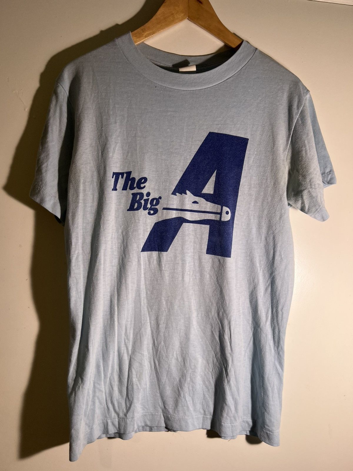 Vintage 80 S Vtg Vintage The Big A Horse Racing Club Retro Tee Shirt Hoodie Sweatshirt | PrintMintTees.com