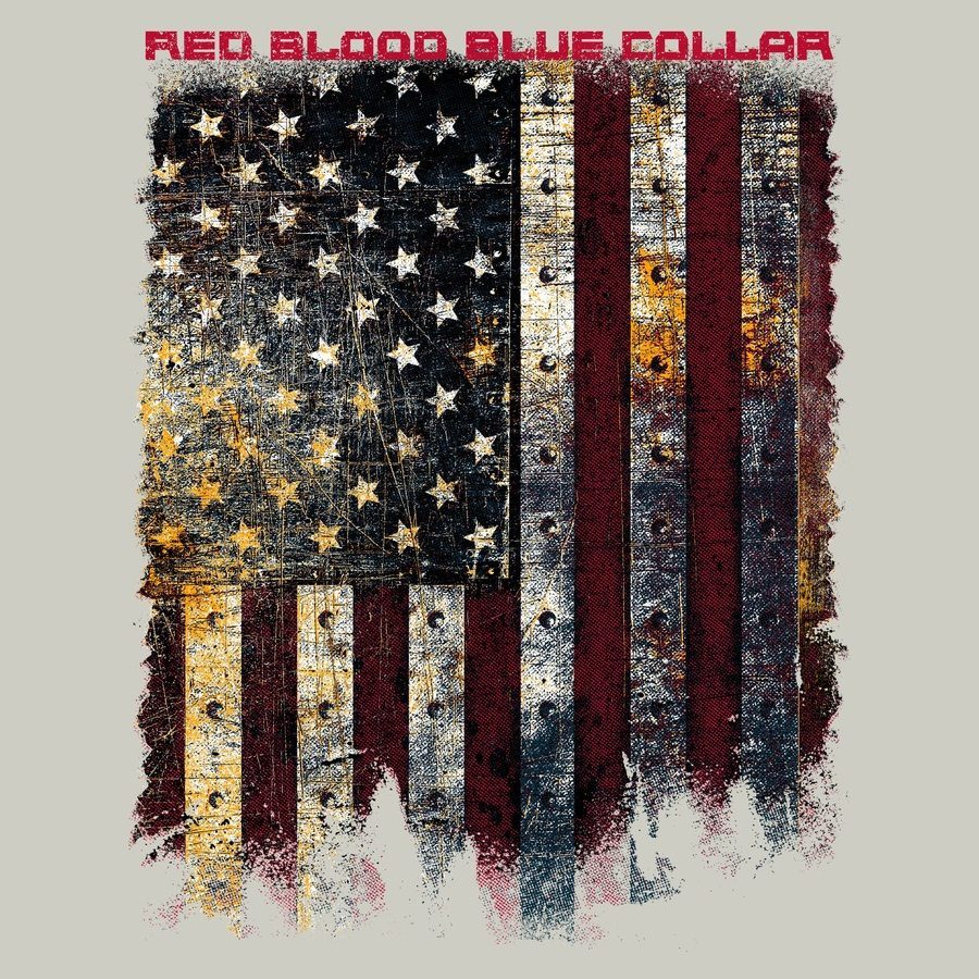 Red Blood Blue Collar™ Long Sleeve - Sand