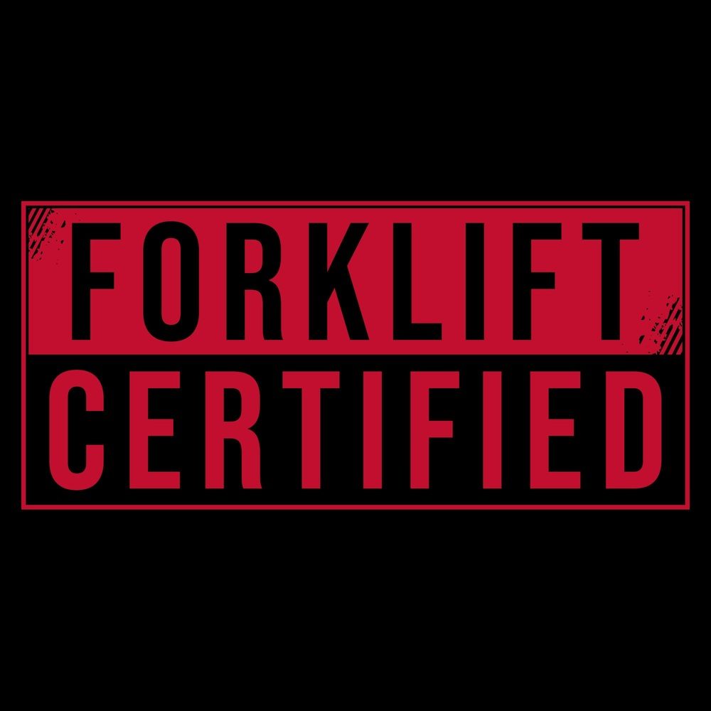 Forklift Certified T-Shirt - Black