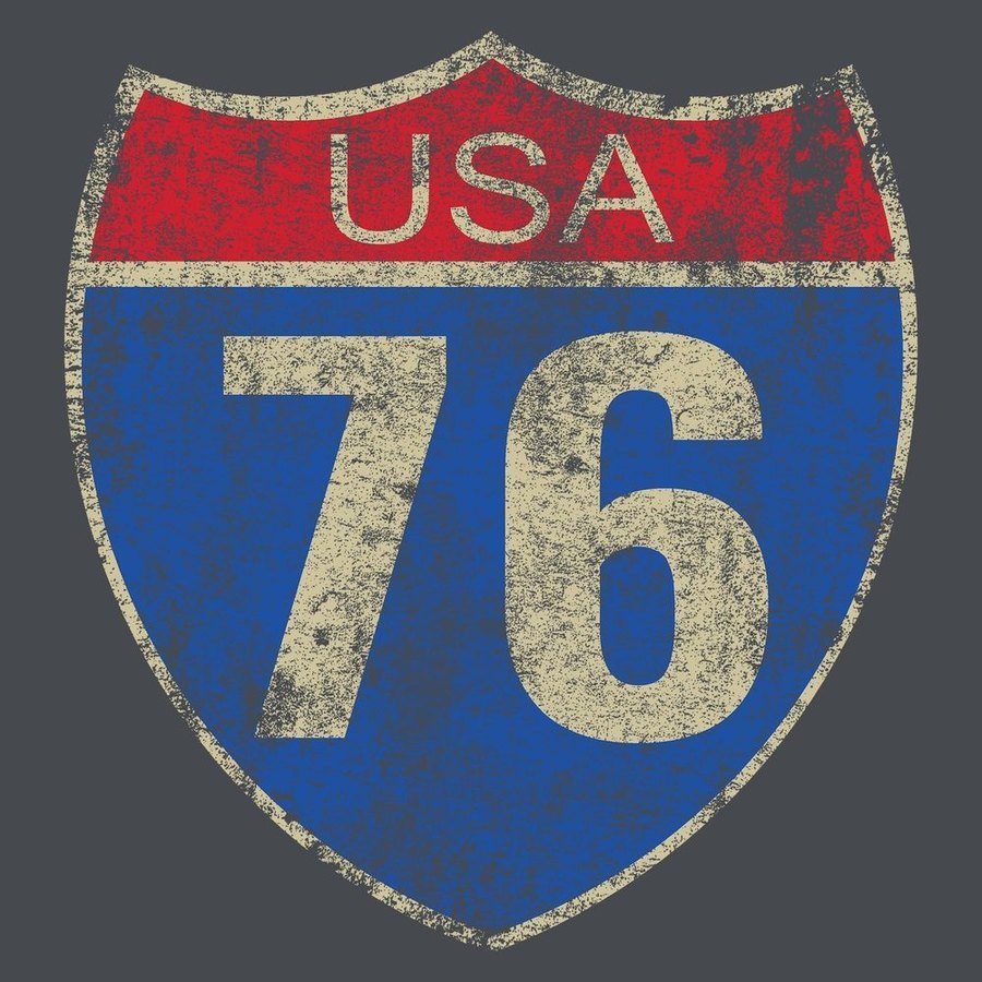 CFP Route 76 Men's Tee - Heavy Metal