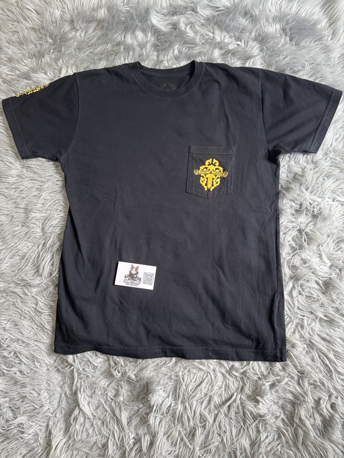 Hearts Chrome Hearts Gold Dagger Tee Hoodie Sweatshirt | PrintMintTees.com
