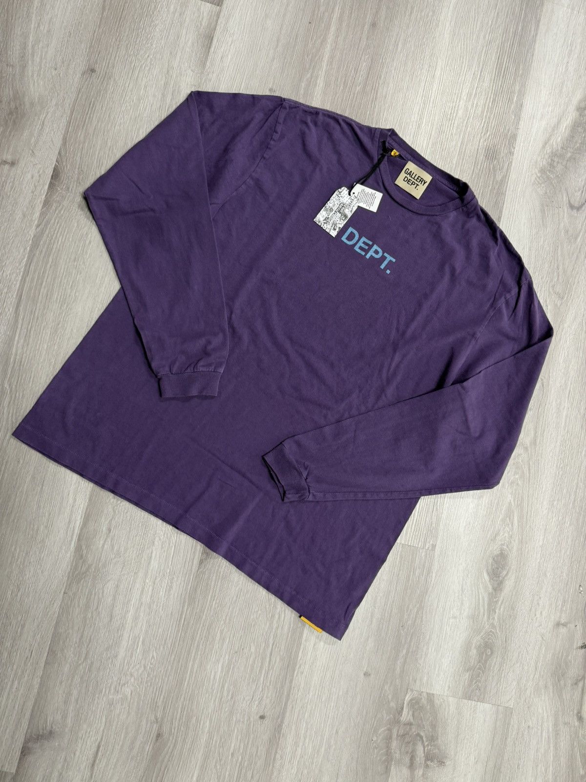 Dept Gallery Dept Dept Long Sleeve Tee Hoodie Sweatshirt | PrintMintTees.com