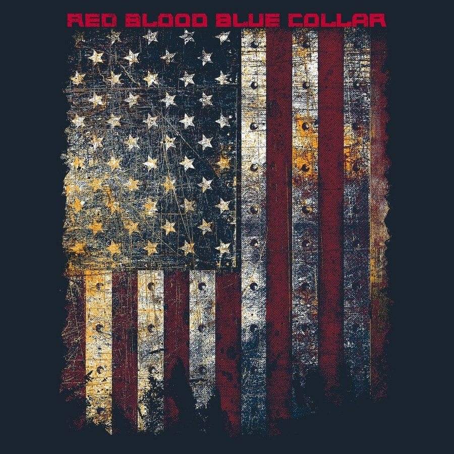 Red Blood Blue Collar™ Full-Zip - Navy