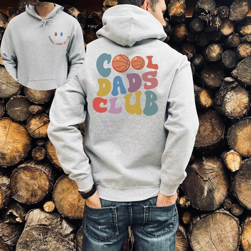 basketballs Cool Dads Club Sweatshirt, Cool dads Sweatshirt, dad Gift, dad Birthday Gift, daddy Gifts, papa Sweatshirt,...