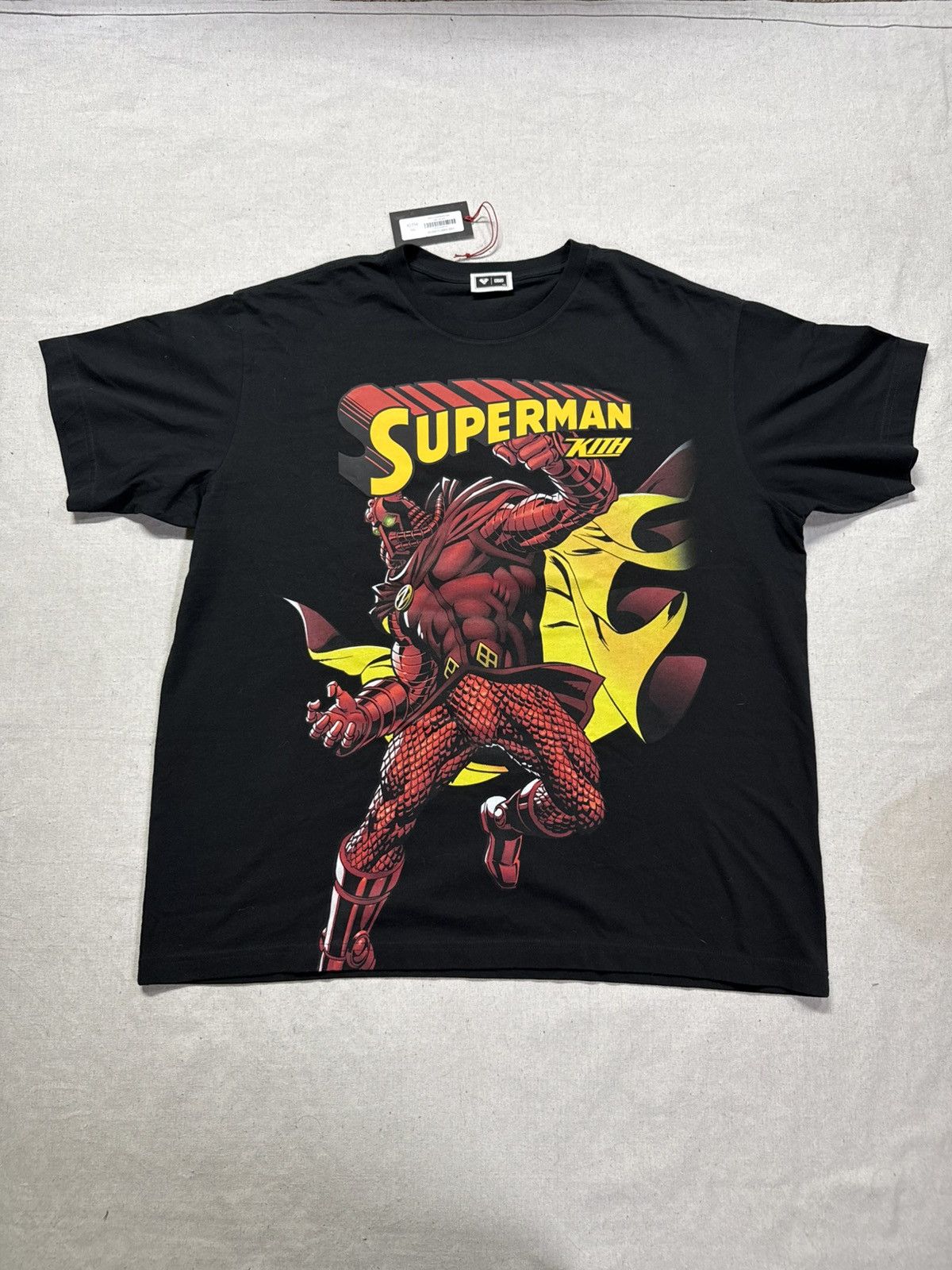 Superman Zod Tee Black Hoodie Sweatshirt | PrintMintTees.com