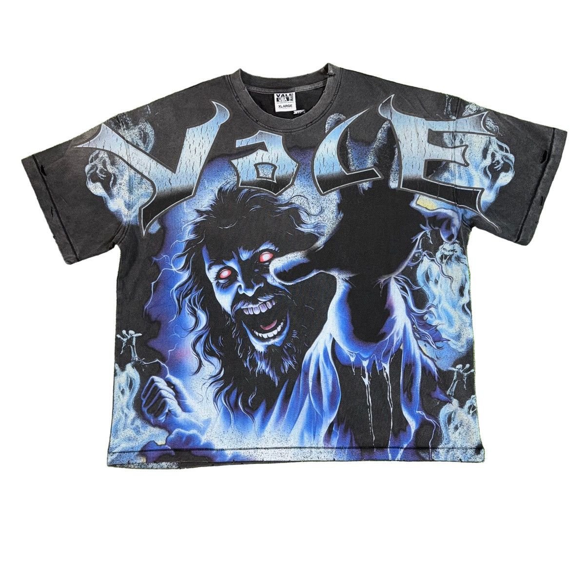 Vale Forever Fear Big Tee Hoodie Sweatshirt | PrintMintTees.com