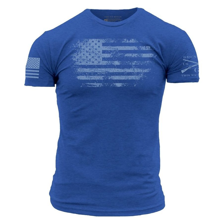 Vintage American T-Shirt - Royal
