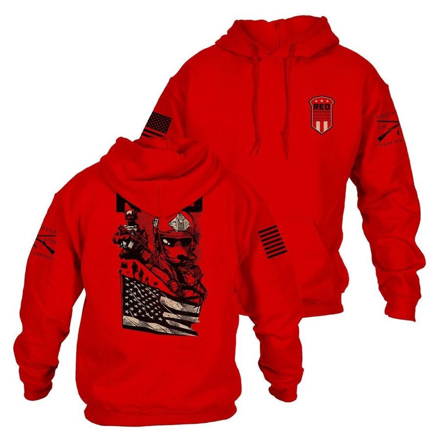 Mission RED Hoodie - Red