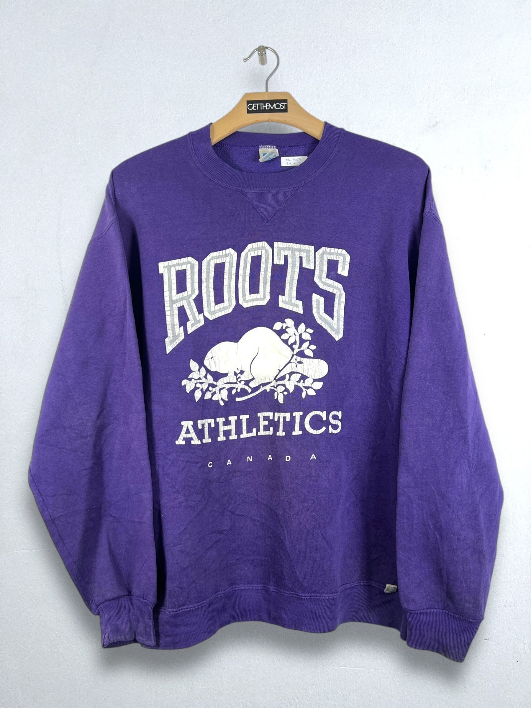 Russell Athletic No 5067 90s Russellxroots Athletics Graphic Sweatshirt Xl Shirt Hoodie | PrintMintTees.com