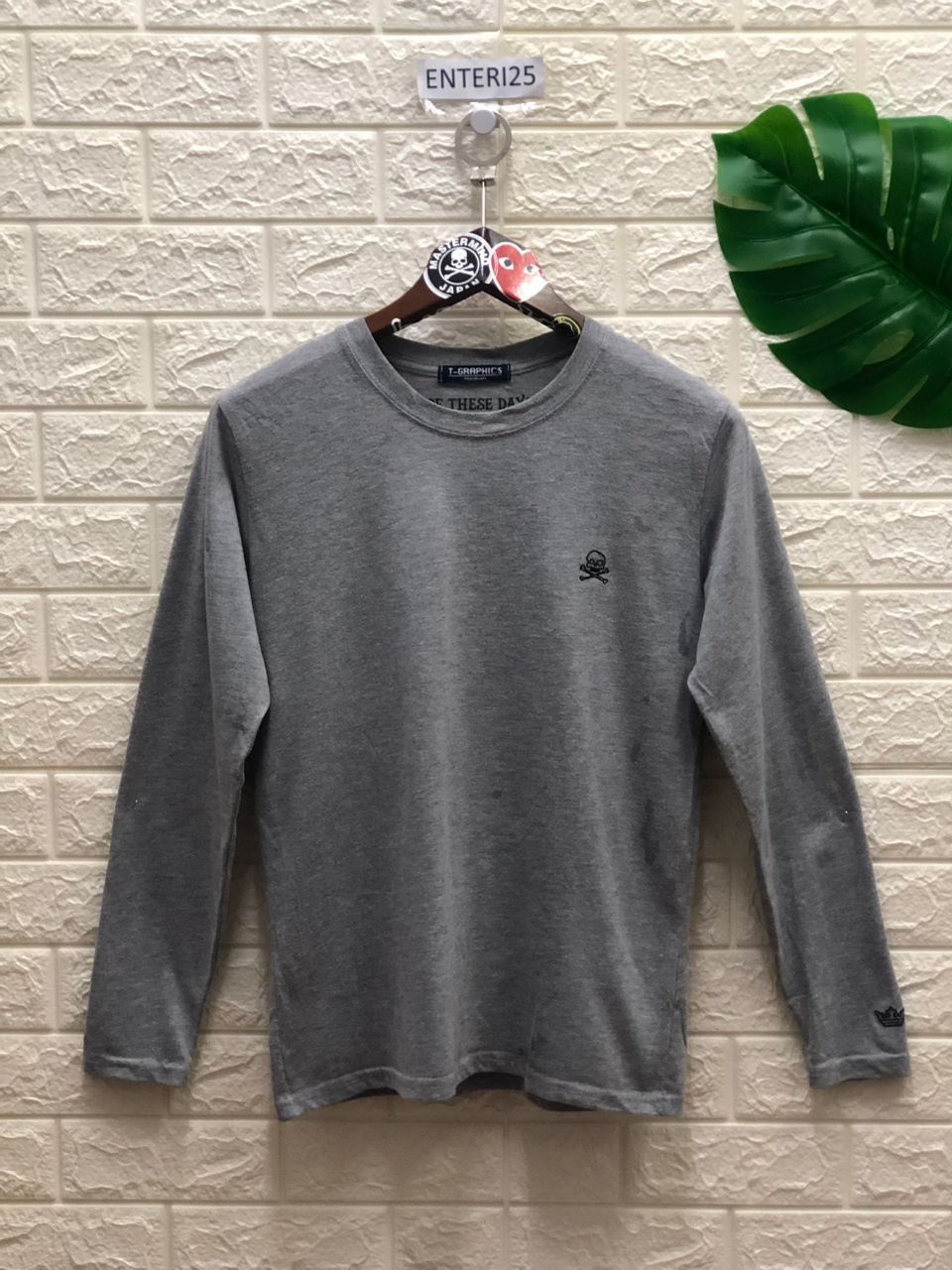 Japanese Brand Vintage T Graphics Sweatshirt Simple Logo Shirt Hoodie | PrintMintTees.com