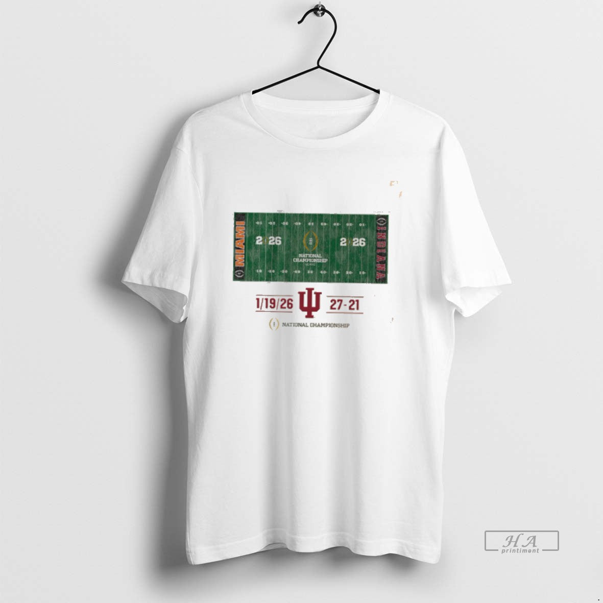 Official Indiana Football Cfp National Champions Field 2026 Stadium T-Shirts, Hoodie, Sweatshirt | PrintMintTees.com