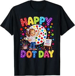 Happy Dot Day Colorful Polka Dot Teachers Unisex T-shirt, Sweatshirt, Hoodie (1)