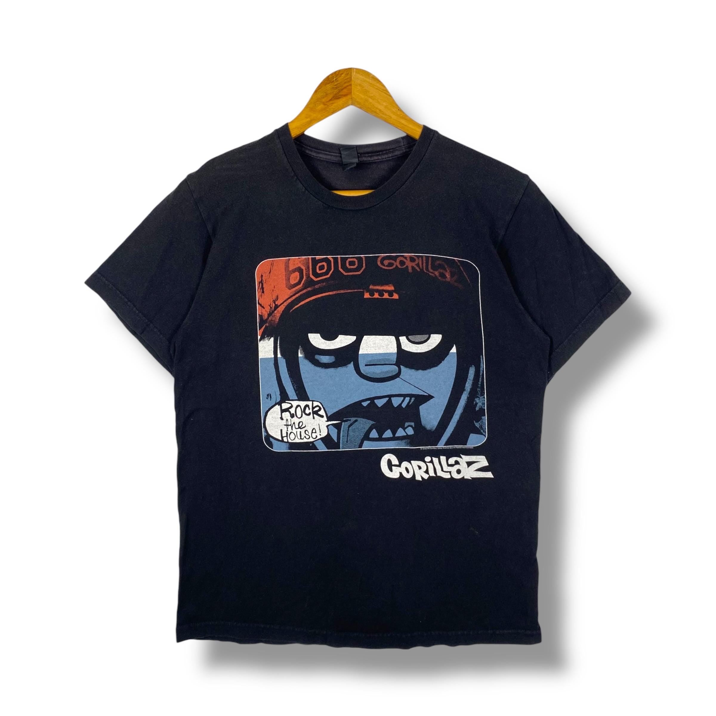 Rare Vintage Gorillaz Band Medium Size Unisex T-shirt, Sweatshirt, Hoodie (1)