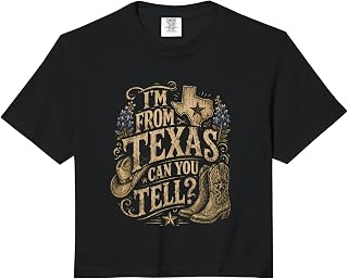 Texas State Pride I'M Texas Tell Comfort Colors Crop Unisex T-shirt, Sweatshirt, Hoodie (1)