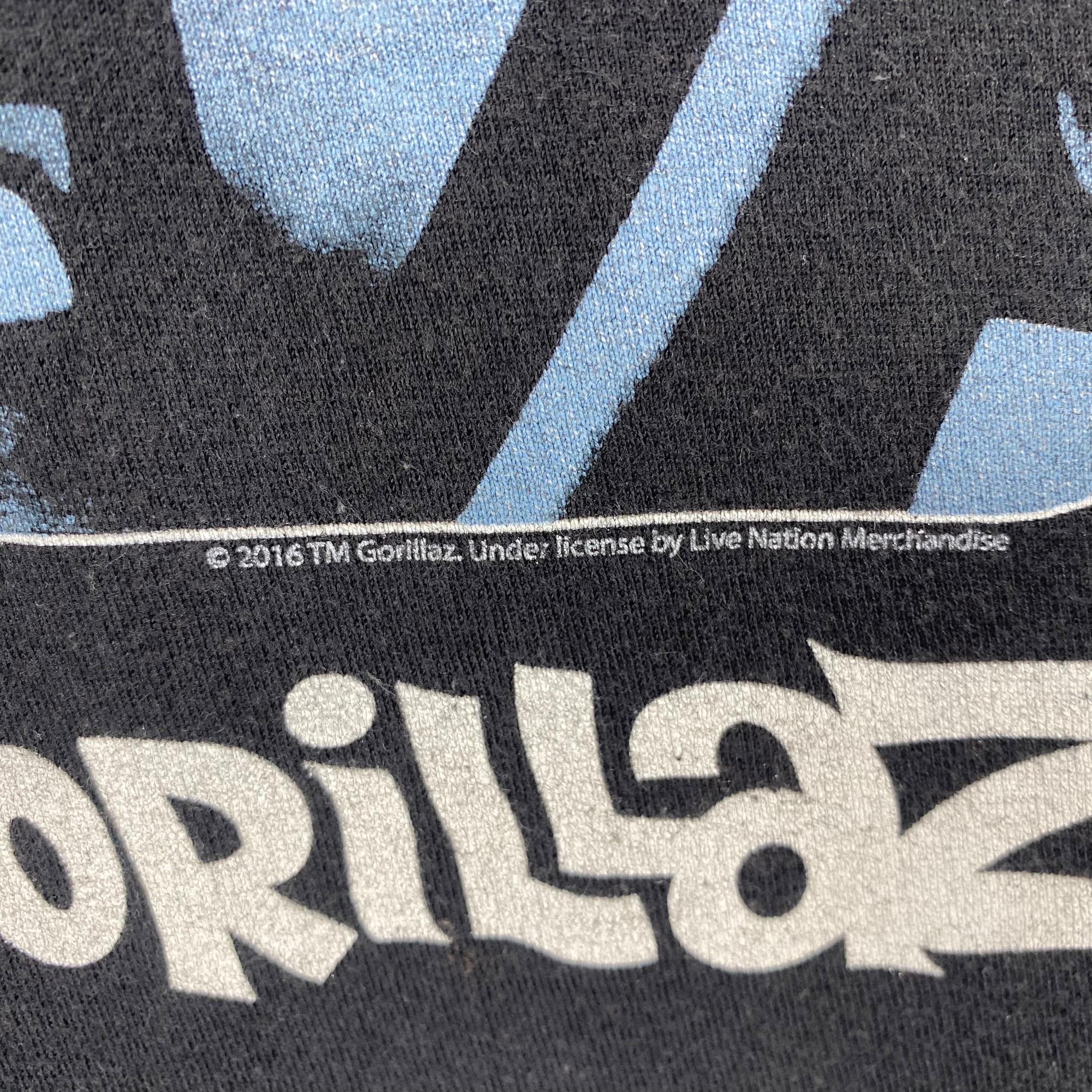 Rare Vintage Gorillaz Band Medium Size Unisex T-shirt, Sweatshirt, Hoodie (3)
