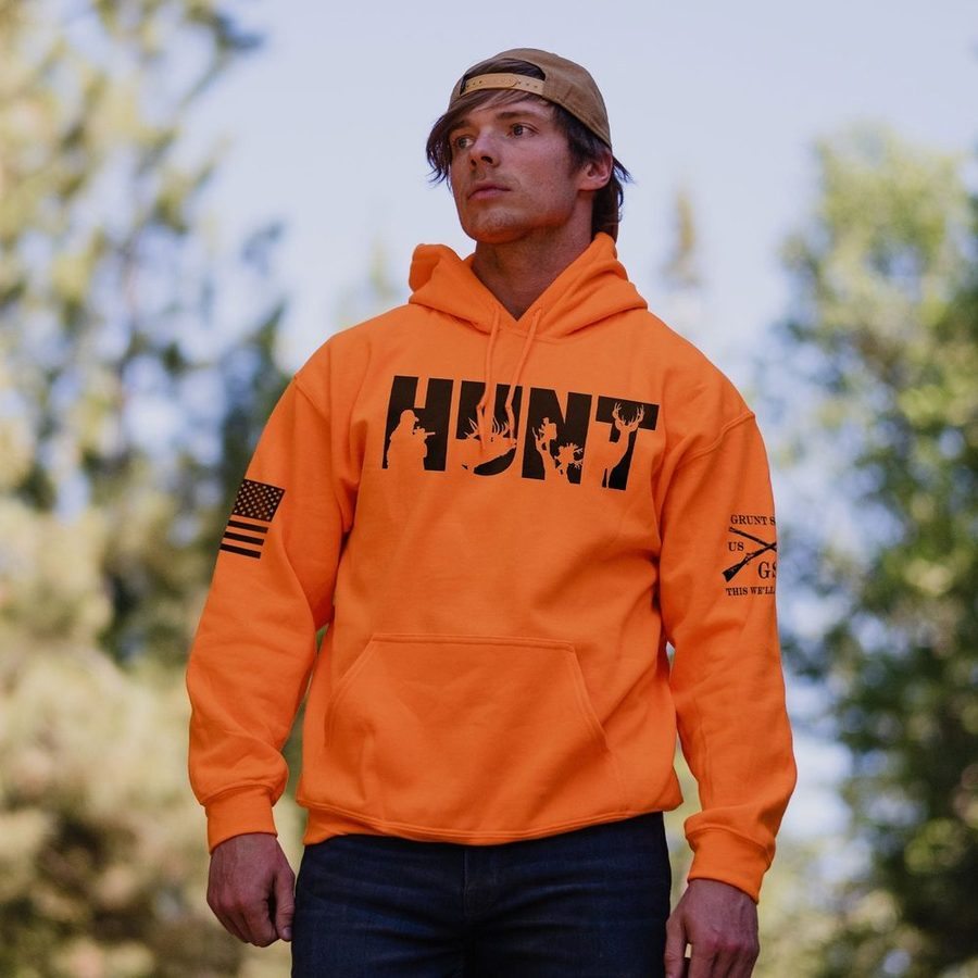 Hunt Hoodie - Safety Orange