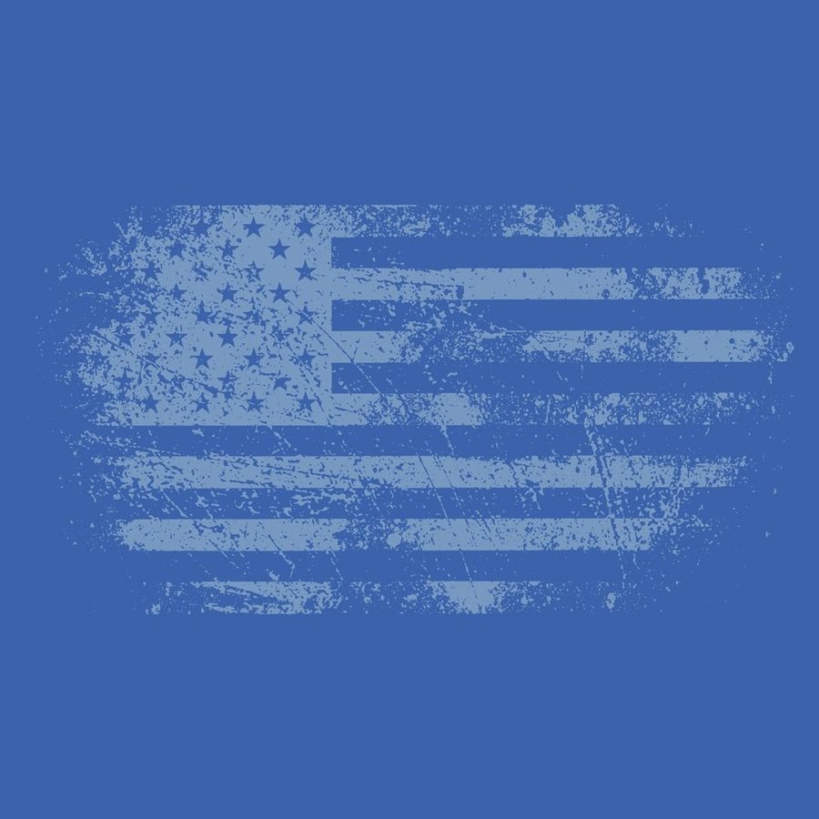 Vintage American T-Shirt - Royal
