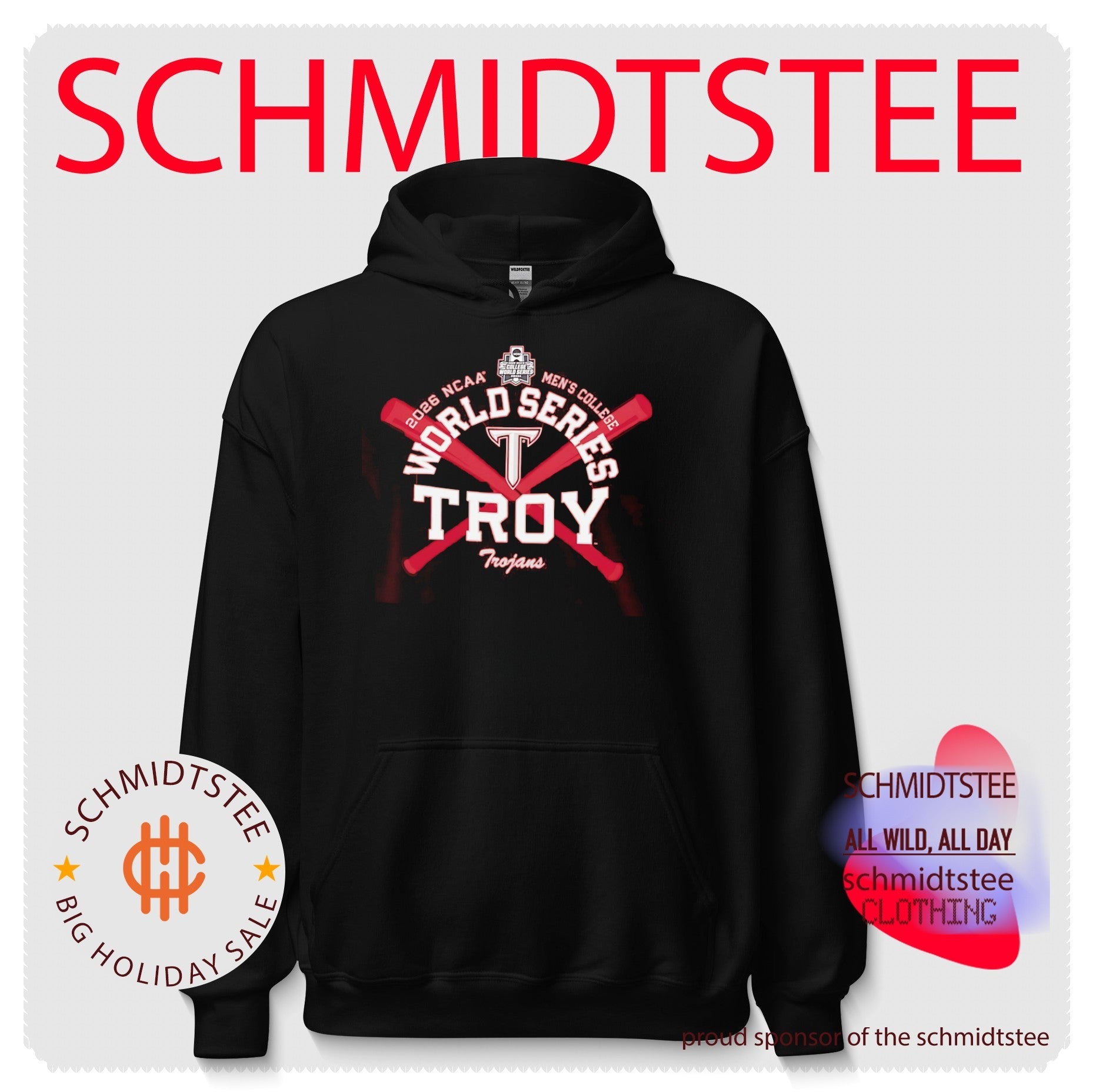 Troy Trojans 2026 NCAA Men’s College World Series shirt