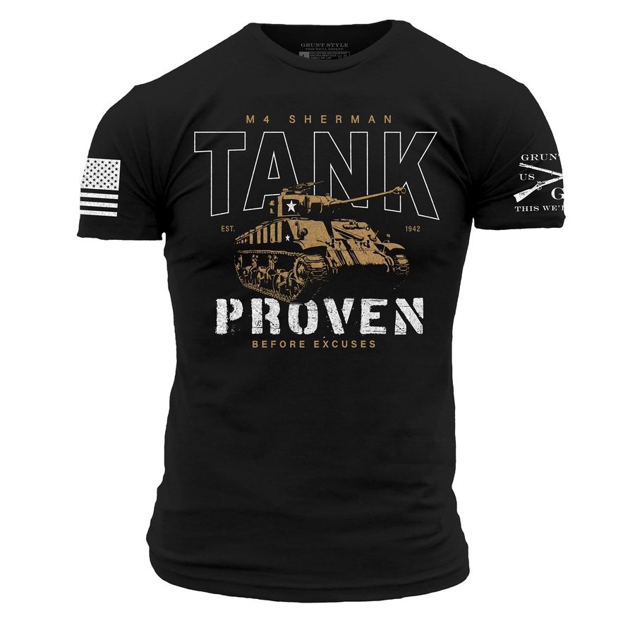 Tank Proven T-Shirt - Black