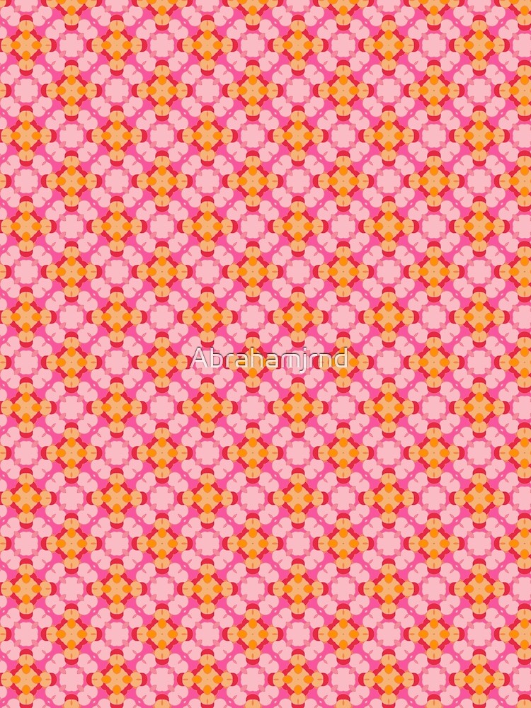 abstract flowers pattern colorful seamless repeat by Abrahamjrnd