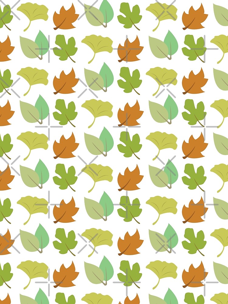 Cute Leaves by Jenny Vin Creates