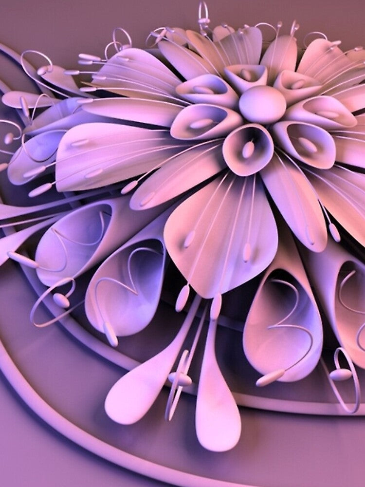 Unique Purple Floral Merchandise by cindyfordyce